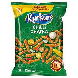 Kurkure Chilli Chatka -3.17 oz/ 90 gm
