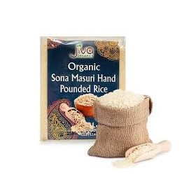 Jiva Organic Hand Pounded Sona Masoori Rice 10 lb