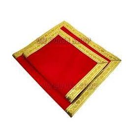 OM Pooja Cloth -Synthetic - 1 pc