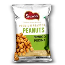 Sikandar Roasted Peanuts Nimboo Pudina 5.3oz